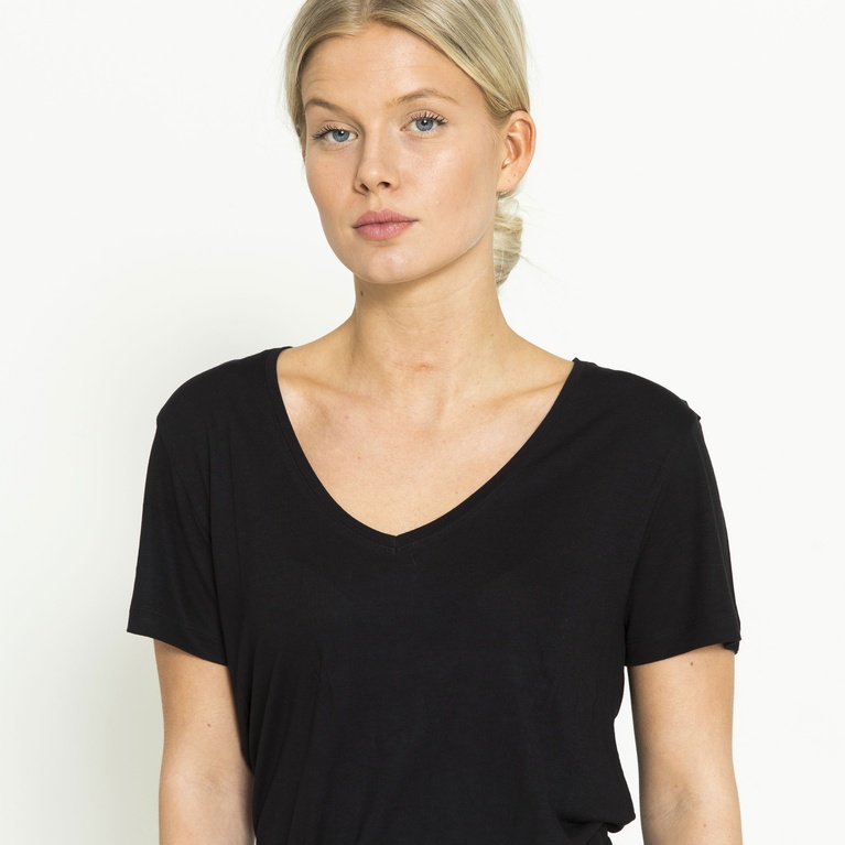 Viskostopp V-neck "Inga" Viskostopp V-neck "Inga"